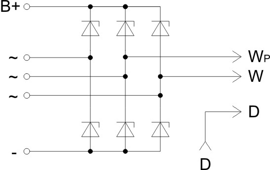 Схема блока выпрямительно-ограничительного БВО11-150-02.84