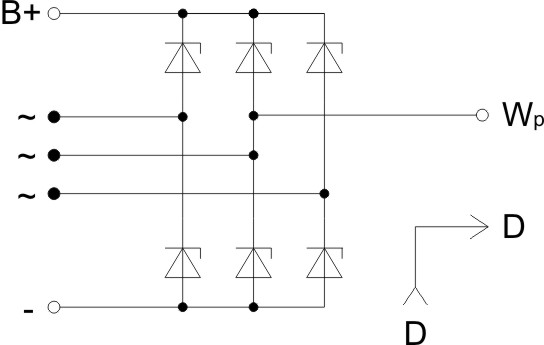 Схема блока выпрямительно-ограничительного БВО11-150-02.17