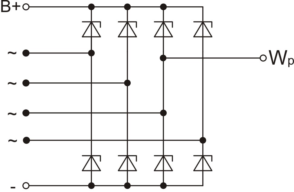Схема блока выпрямительно-ограничительного БВО11-150-19.45